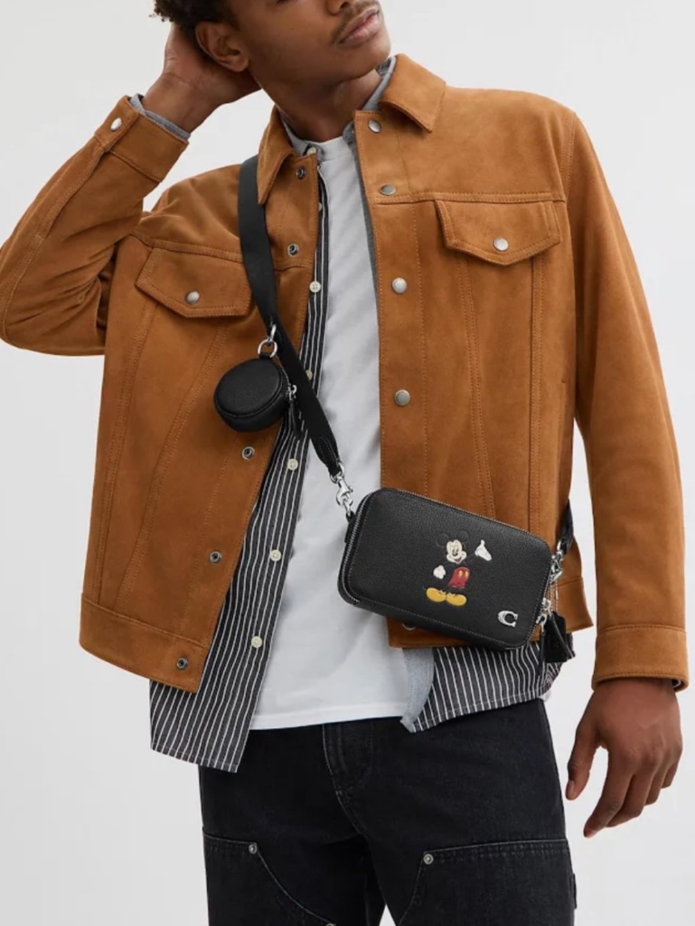 BNWT - Disney X Coach Charter Slim Crossbody Bag  - Sold Out Style